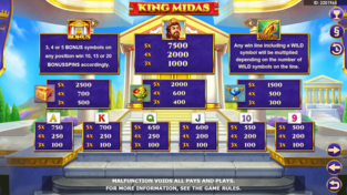 Midas casino online